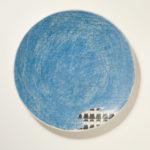 Ceramic hand-painted plate, Naples 1946-48
